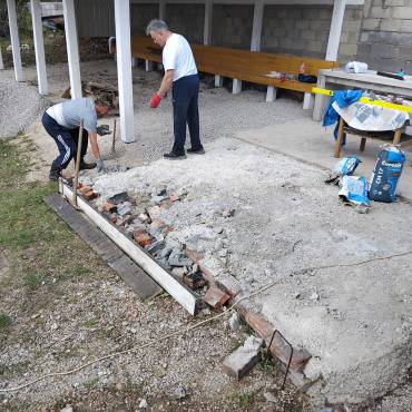 Uređivanje rehabilitacijskog centra Jadranovo u okviru manifestacije Hrvatska volontira 2025.